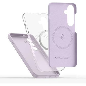 Obal Tech-Protect Liquid Silicone MagSafe Samsung Galaxy S25+ 5G S936 Mauve