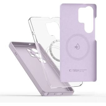 Obal Tech-Protect Liquid Silicone MagSafe Samsung Galaxy S25 Ultra 5G S938 Mauve