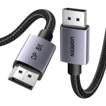 UGREEN DP120 DisplayPort 1.4 8K 60Hz 32.4Gbps 2m black