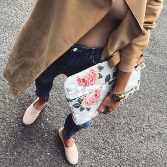 Canvaslife Sleeve na 13"-14'' notebook bielo-ružová, obal na notebook