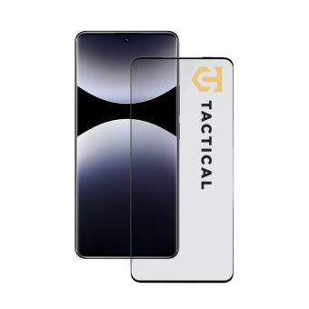 Ochranné sklo Tactical Glass Shield 5D Xiaomi Redmi Note 14 Pro 4G/5G/POCO X7 5G čierne