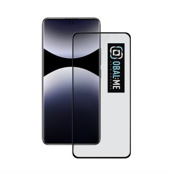 Ochranné sklo OBAL:ME 5D Xiaomi Redmi Note 14 Pro 4G/5G/POCO X7 5G čierne