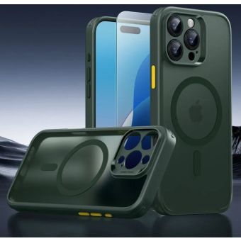 Obal ESR Classic Pro Set Halolock MagSafe Apple iPhone 16 Frosted Green