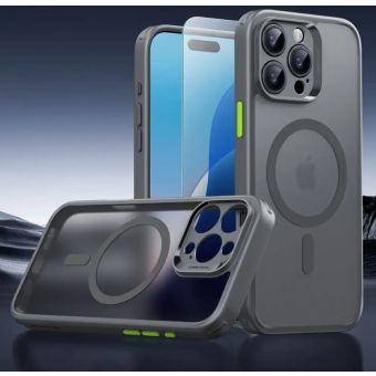 Obal ESR Classic Pro Set Halolock MagSafe Apple iPhone 16 Pro Frosted Grey