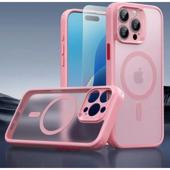 Obal ESR Classic Pro Set Halolock MagSafe Apple iPhone 16 Pro Max Frosted Pink