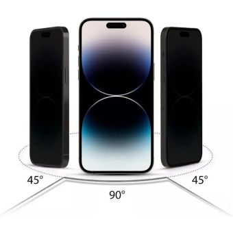 Ochranné sklo Tech-Protect Glass Spy+ Apple iPhone 16e Privacy (2ks)