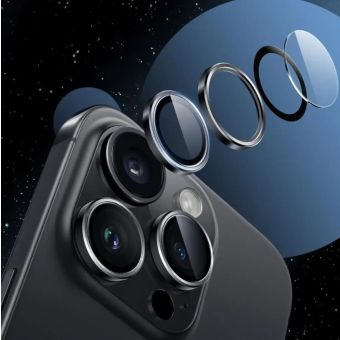 Ochranné sklo na fotoaparát Tech-Protect Camring Fit+ Samsung Galaxy A36 5G A366/A56 5G A566 čierne