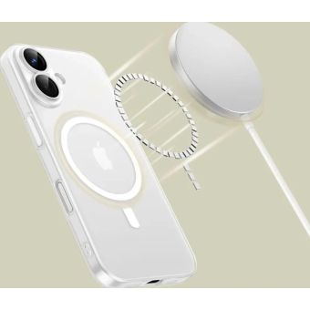 Obal Tech-Protect Magslim MagSafe Apple iPhone 16e transparentný