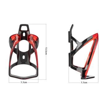 Rockbros FK338, držiak na fľašu, čierno-červený