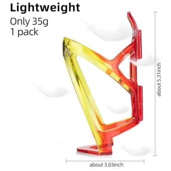 Rockbros FK338, držiak na fľašu, červeno-žltý