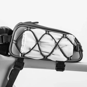 Rockbros 3012010901, taška na rám 0.9l, strieborná