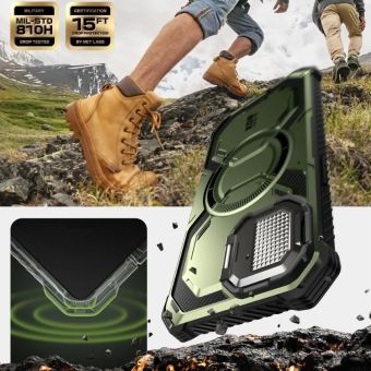 Obal Supcase IBLSN ArmorBox Mag MagSafe Apple iPhone 16e Guldan