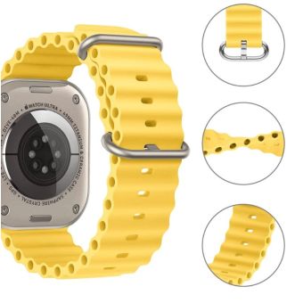 Remienok Tech-Protect Iconband Pro Apple Watch 4/5/6/7/SE/8/9/Ultra 44/45/49mm žltý