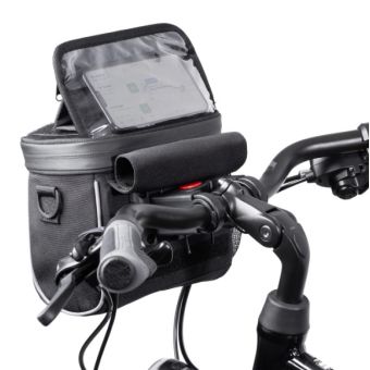 Wozinsky WBHBB-01, taška na bicykel na riadidlá, 4l, čierna