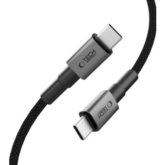 Tech-Protect UltraBoost DNA, USB-C/USB-C PD100W, 5A, 3m, čierny