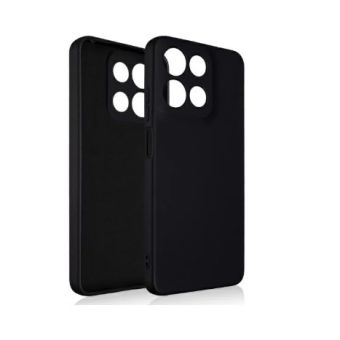 Obal Silicone TPU Motorola Moto G15 čierny