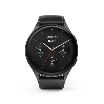 Hama 8900, smart hodinky, GPS, AMOLED 1,43, funkcia telefonovania, Alexa, čierne