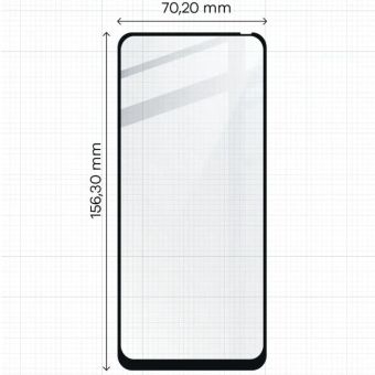 Ochranné sklo Bizon Glass Edge Xiaomi Redmi Note 11S 5G/Poco M4 Pro 5G čierne