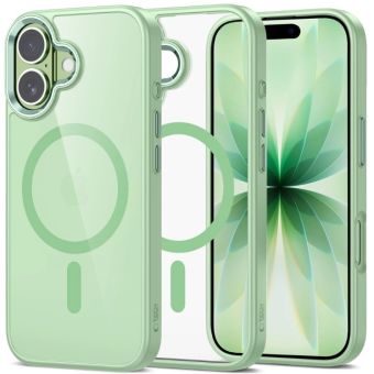 Obal Tech-Protect MagMat MagSafe Apple iPhone 17 transparentno-zelený
