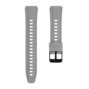 Remienok Tactical Quick Release Silicone 18mm sivý