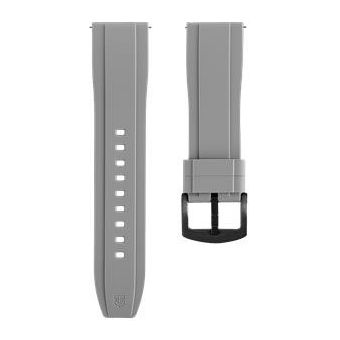 Remienok Tactical Quick Release Silicone 24mm sivý