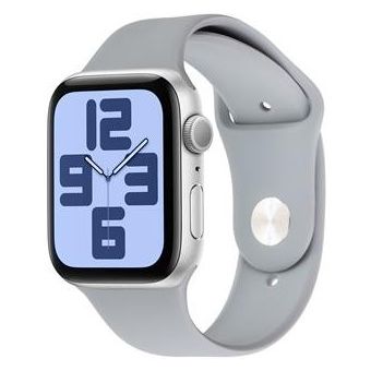 Remienok OBAL:ME Silikón Apple Watch 42-49mm M-L sivý