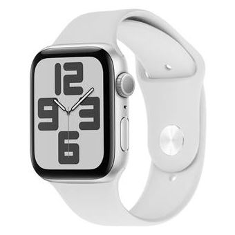 Remienok OBAL:ME Silikón Apple Watch 38-41mm S-M biely