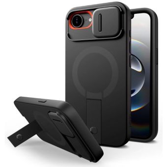Obal Tech-Protect Kevlar Aura MagSafe Apple iPhone 16e/17e čierny