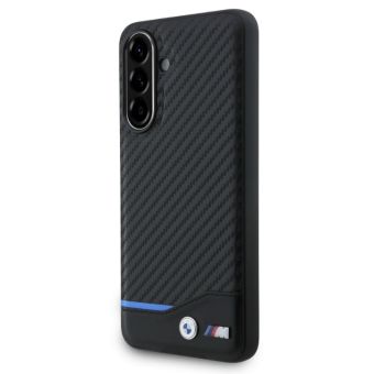 Obal BMW M PU Carbon Samsung Galaxy A56 5G A566 BMHCSA5622NBCK čierny
