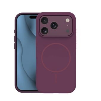 Obal Silicone Thin Mag Apple iPhone 17 Pro/18 Pro fialový