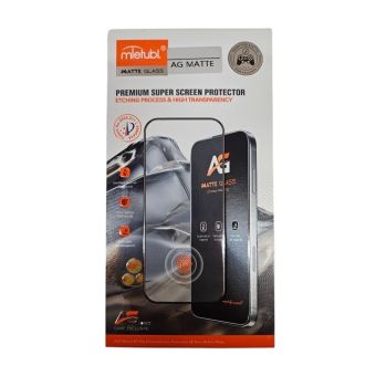 Ochranné sklo Mietubl 5D AG Matné Apple iPhone 12/12 Pro čierne