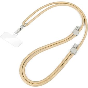 DUX DUCIS Plaz, šnúrka na krk pre mobil, žltá