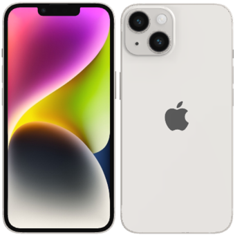 Používaný Apple iPhone 14 128GB White - Trieda B