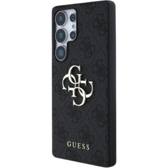 Obal Guess PU 4G Metal Logo Samsung Galaxy S25 Ultra 5G S938 GUHCS25L4GMGGR Grey