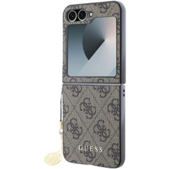 Obal Guess 4G Charm Samsung Galaxy Z Flip6 5G F741 GUHCZF6GF4GBR Brown