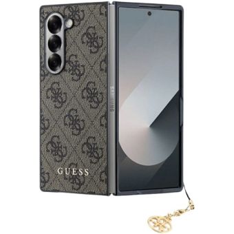 Obal Guess 4G Charm Samsung Galaxy Z Fold6 5G F956 GUHCZFD6GF4GBR Brown