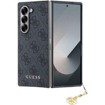 Obal Guess 4G Charm Samsung Galaxy Z Fold6 5G F956 GUHCZFD6GF4GGR Grey