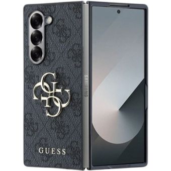 Obal Guess PU 4G Metal Logo Samsung Galaxy Z Fold6 5G F956 GUHCZFD64GMGGR Grey