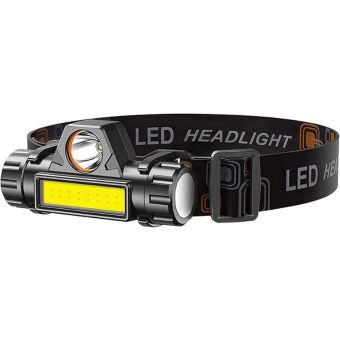 RC-K-1228 LED čelovka 4in1 čierna