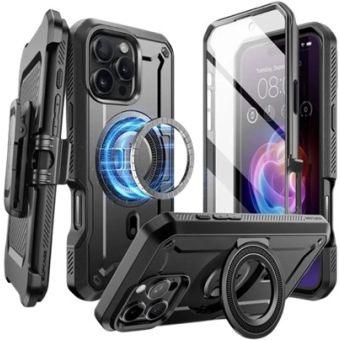 Obal Supcase Unicorn Beetle Pro Mag MagSafe Apple iPhone 16 Pro Max Black