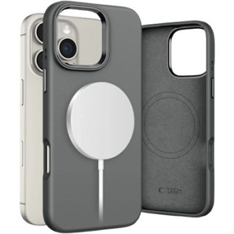 Obal Tech-Protect Silicone Pure MagSafe Apple iPhone 16 Pro Max Clay