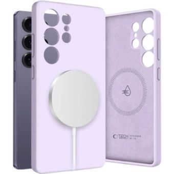 Obal Tech-Protect Liquid Silicone MagSafe Samsung Galaxy S25 Ultra 5G S938 Mauve