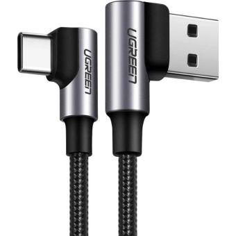 UGREEN US176 USB-A/USB-C Quick Charge 3.0 3A 0,5m grey