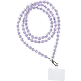 Šnúrka na krk pre telefón,120cm (60cm v slučke), fialová