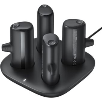 VEGER Pogo set 4x 5000mAh LED black