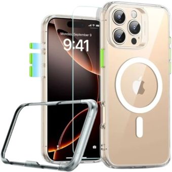 Obal ESR Classic Pro Set Halolock MagSafe Apple iPhone 16 Pro Max Clear