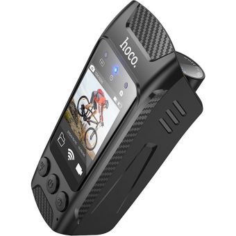 HOCO DV104, kamera na bicykel, 2" 4K, čierna