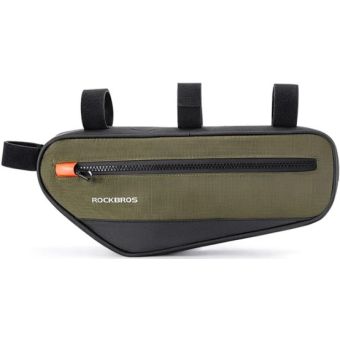 Rockbros 30120079001, taška na rám 1.7l, zeleno-čierna