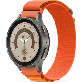 Remienok Tech-Protect Nylon Pro Samsung Galaxy Watch 4/5/5 Pro/6 oranžový