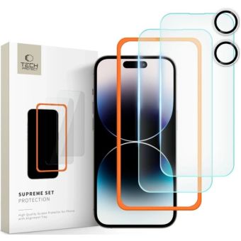 Tech-Protect Supreme Set Apple iPhone 16 Clear